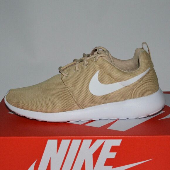 Nike Shoes - Nike Womens Roshe One Size 8 Desert Ore Tan Khaki 844994-202 Sneakers Shoes
